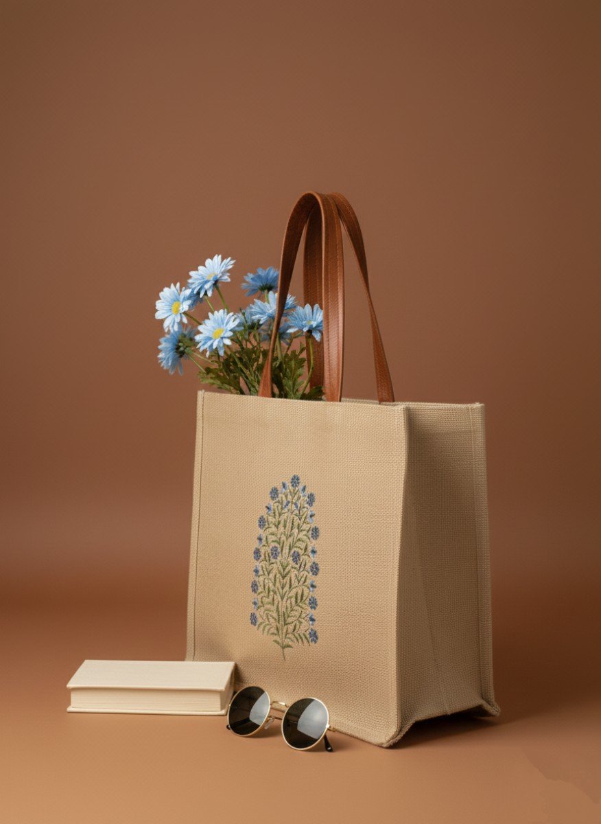 Jute tote bag